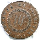 1785 C 3-b R-2 Pcgs Au 50 Point Rays Nova Constellatio Colonial Copper