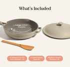 Our Place Large Always Pan 12 5    10 In 1 Nonstick Pan W Lid   Spoon 