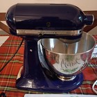 Kitchenaid Artisan Cobalt Blue Stand Mixer With Attachments Ksm150psbu 5qt