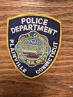 Pair Of Plainville Ct Police Patches