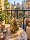 Lebanese Copper Coffee Pot - Traditional Style - Authentic Arabic From Lebanon
