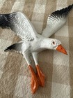 Vintage 1960 s Cast Iron Flying Seagull Wall Art Metal Hand Painted