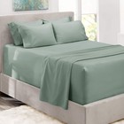 Bed Sheets  Luxury Soft 6 Piece Bed Sheet Set Extra Deep Pocket Fitted Sheets   