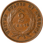 1868 Two  2  Cent Piece - Choice 