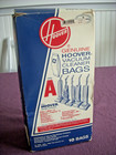 Vintage Lot Of 9 Genuine Hoover Upright Vacuum Cleaner Bags Type A