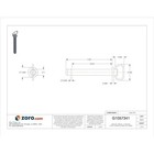 Zoro Select U39666 100 0700 Hitch Pin  Detent  1 In Pin Dia  6 3 4 In Shank Lg 