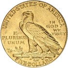 Us Gold  5 Indian Head Half Eagle - Au Condition - Random Date