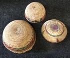  ethnic tribal Hand Woven Baskets  3 