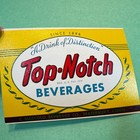 4 Top Notch Beverages Soda Labels C  Mascolo Waterbury  Ct C 1940 s  
