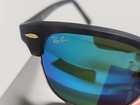 Ray-ban Clubmaster Blue Flash Lenses Tortoise Frame Male And Female Classic Auth
