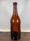 J  H  Ritzler South Bend In Ind Indiana Blob Quart Embossed Beer Bottle