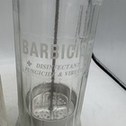 Vintage King Barbicide Jar Glass Large Salon Barber Shop Decor Disinfectant