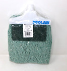 Lot Of 2 Ecolab 89990067 Advanced Floor Care Blue Mop Head Grease Beater Green