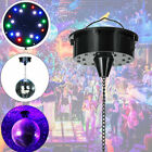 6rpm Rgb Light Rotating Motor 18leds For Mirror Disco Ball 6  8  12  Dj Party
