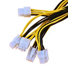 4 Pcs 20x Pcie 6pin Powers Connector Cable For Bitmain Antminer Apw7 Apw3   Psu