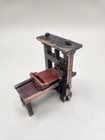 Vintage Miniature Printing Press Die Cast Pencil Sharpener In Box Hong Kong  