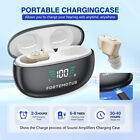 1pair Digital Hearing Aid Severe Loss Rechargeable Invisible Bte Ear Aids