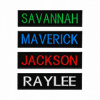  love It   Custom Embroidered Name Tag 4in X 1in Size