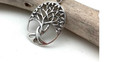 Oval Tree Of Life Pendant On 925 Plated Sterling Silver 20  Necklace Gift Boxed