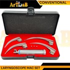 German  Laryngoscope Mac Set Of 5-veterinary Animal Pet Dog Veterinarian