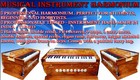 Maanvish Standard Harmonium Double Reeds  3 1 4 Octaves  9 Stops  4 Extra Notes