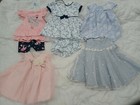 Ester Lot 7 Pieces Girl 3-9mo  Dresses    Spring  Summer 