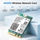 Wifi 6 M 2 Wireless Card Intel Ax200ngw 2974mbps Bt5 2 2 4g 5ghz Laptop Adapter