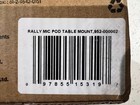 Logitech  Rally Mic Pod Table Mount 952-000002 - Black - Brand New- Free Ship   