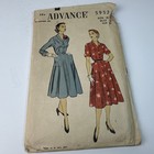 Vtg 1940s 1950s Sewing Patterns Lot Of 8 Butterick Vogue Simp Advance Size 18