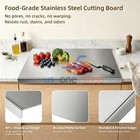 15 75 x19 69  Stainless Steel Cutting Board For Kitchen With Counter Lip 2026