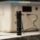 Wuben C3 Flashlight 1200 High Lumens Rechargeable Flashlight 6 Modes Ip68 Waterp