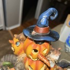 Bradford Exchange 2004 Cat O Lantern Charles Wysocki Lighted Pumpkins 