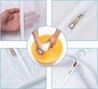 6   Clear Garment Bags Dust Covers For Closets Hanging Clothes Travel   Storage