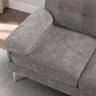 Convertible Sectional Sofa Couch  L-shaped Couch With Reversible Chaise Lounge  