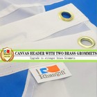 Rhungift Outdoor Canada Quebec Flag 3x5 Ft Large double Sided 100d Heavy Poly   