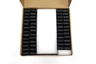 Pack Of 50 Uss Mini Patriot Anti-theft Cable Lock Security Tags     Black