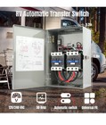 50 Amp Rv Automatic Transfer Switch  120 240 Vac Safety Power Monitoring Switch