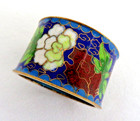 Chinese Cloisonne Enamel Napkin Ring