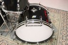Ludwig 6pc Black Cortex Drum Kit Set 3ply Maple Vintage 1970 s