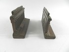 Antique 1930s Judd Co  Cast Iron Lincoln Memorial Bookends Pair B141
