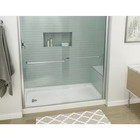 Bootz Industries Aloha Showercast 60 In  L X 30 In  W Alcove Shower Pan Base In 
