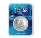 1776   2026 Sail4th 250 1 2-oz Silver Anniversary  Very Limited Qty 