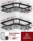 Shower Caddy Shelf Bathroom Corner Bath Storage Holder Organizer L Shape Rack