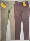 Carhartt Women   s Lot Of 2 Green   Burgundy Force Fitted Leggings Pick Size Nwt
