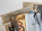 Marilyn Monroe Lot Photographs News Clippings Postcards Mm Items Playboy 