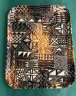 Rare Vintage Mcm Mid Century Fiberglass 14    Serving Tray Boho Tiki  Htf
