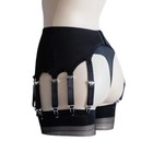 Women   s Girdle Lace Edge Vintage Suspender Garter Belt With 10 Adjustable Straps