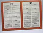 Vintage 1972 Calendar With Scenes Of The Old West By Western Artists