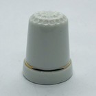 Sailing Ship Porcelain Thimble - The Bon Homme Richard