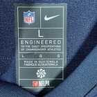 Nike New England Patriots Drake Maye 10 Jersey Womens Large Navy Blue 67nw-npgh